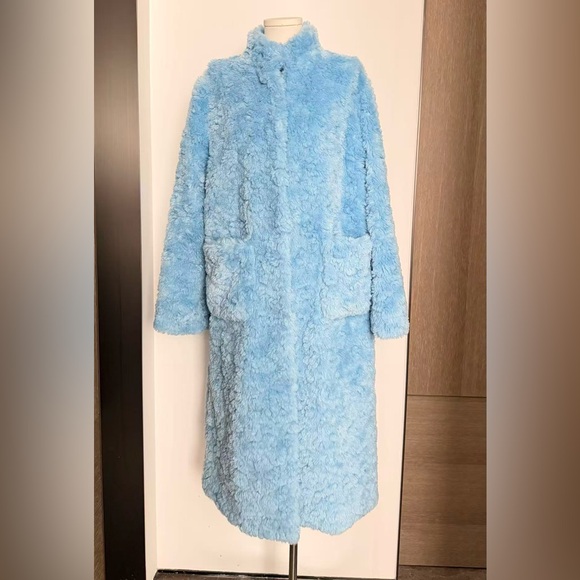 Shrimps Blue Theo Coat - Picture 5 of 14